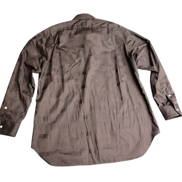 Gitman Bros. Black Textured Cotton Button Down Long Sleeve Shirt - Picture 3 of 7